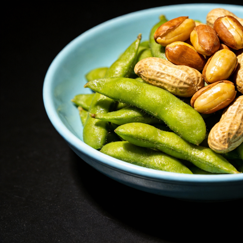 青豆花生小碗装图片