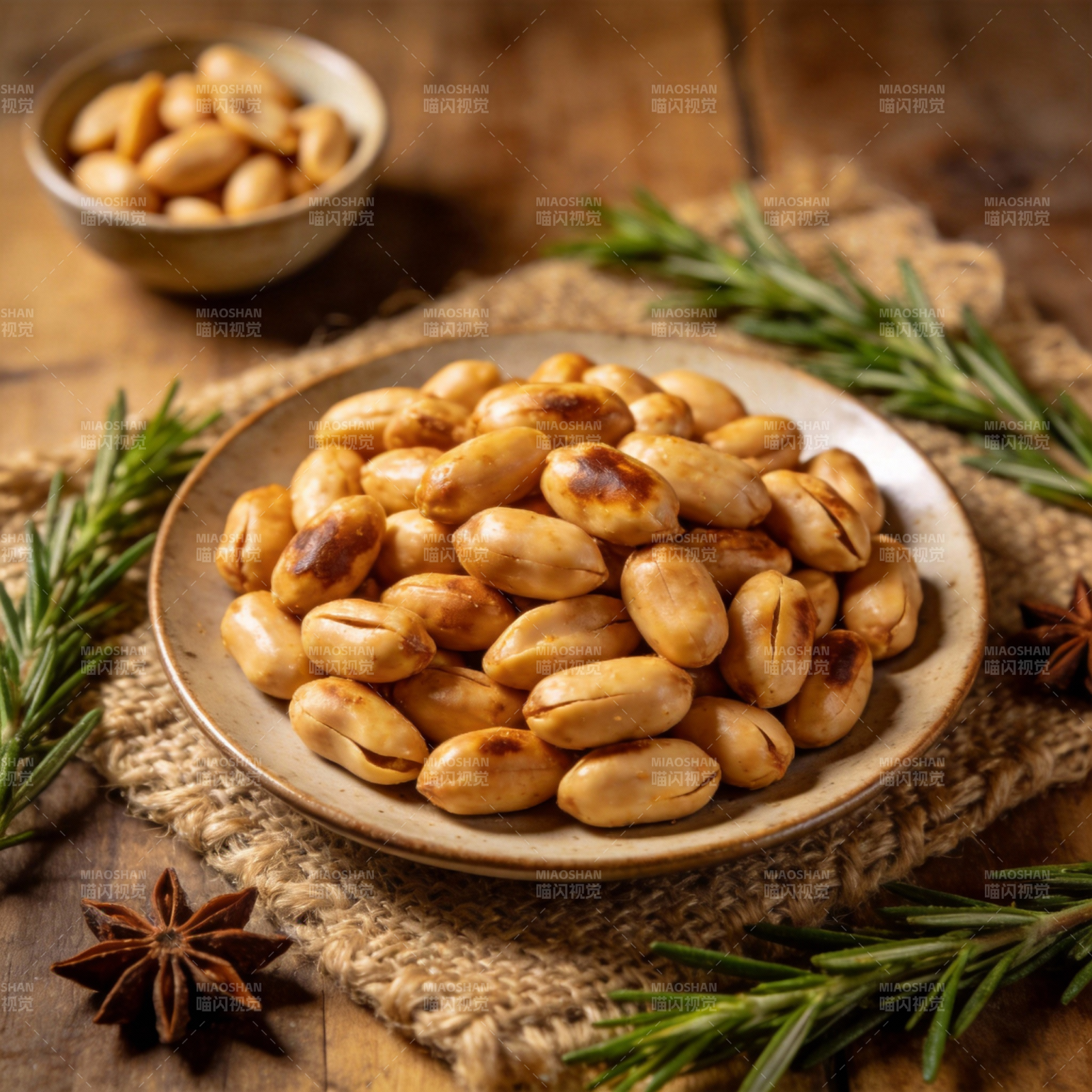 烤花生香料相伴图片