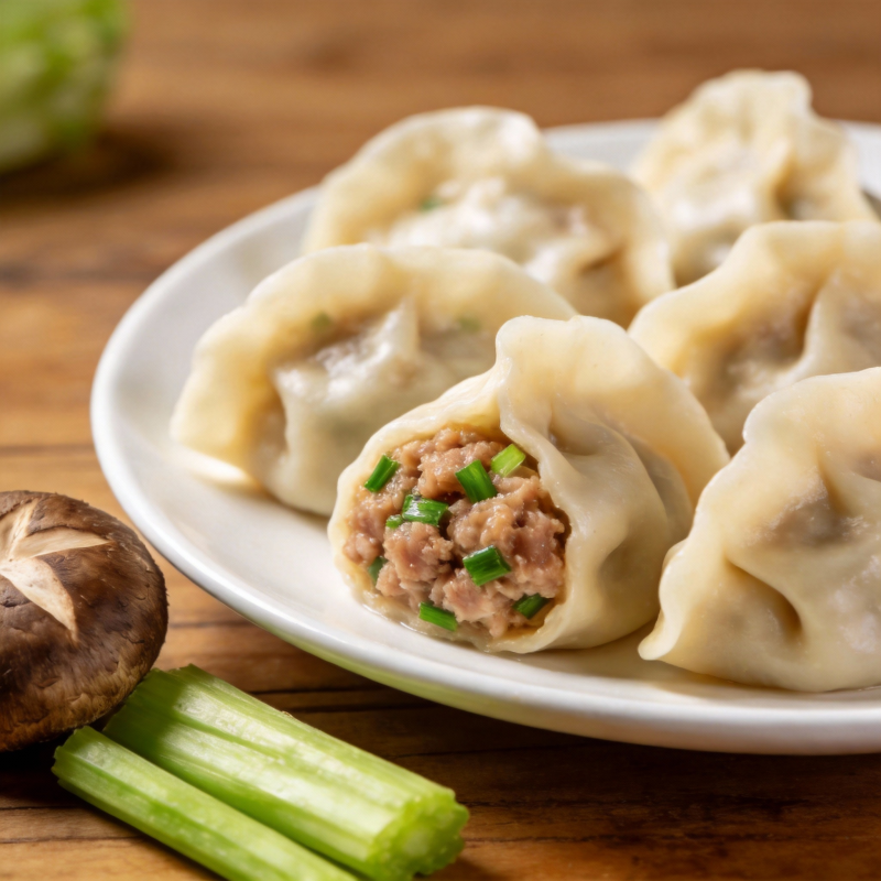 鲜肉馅饺子图片