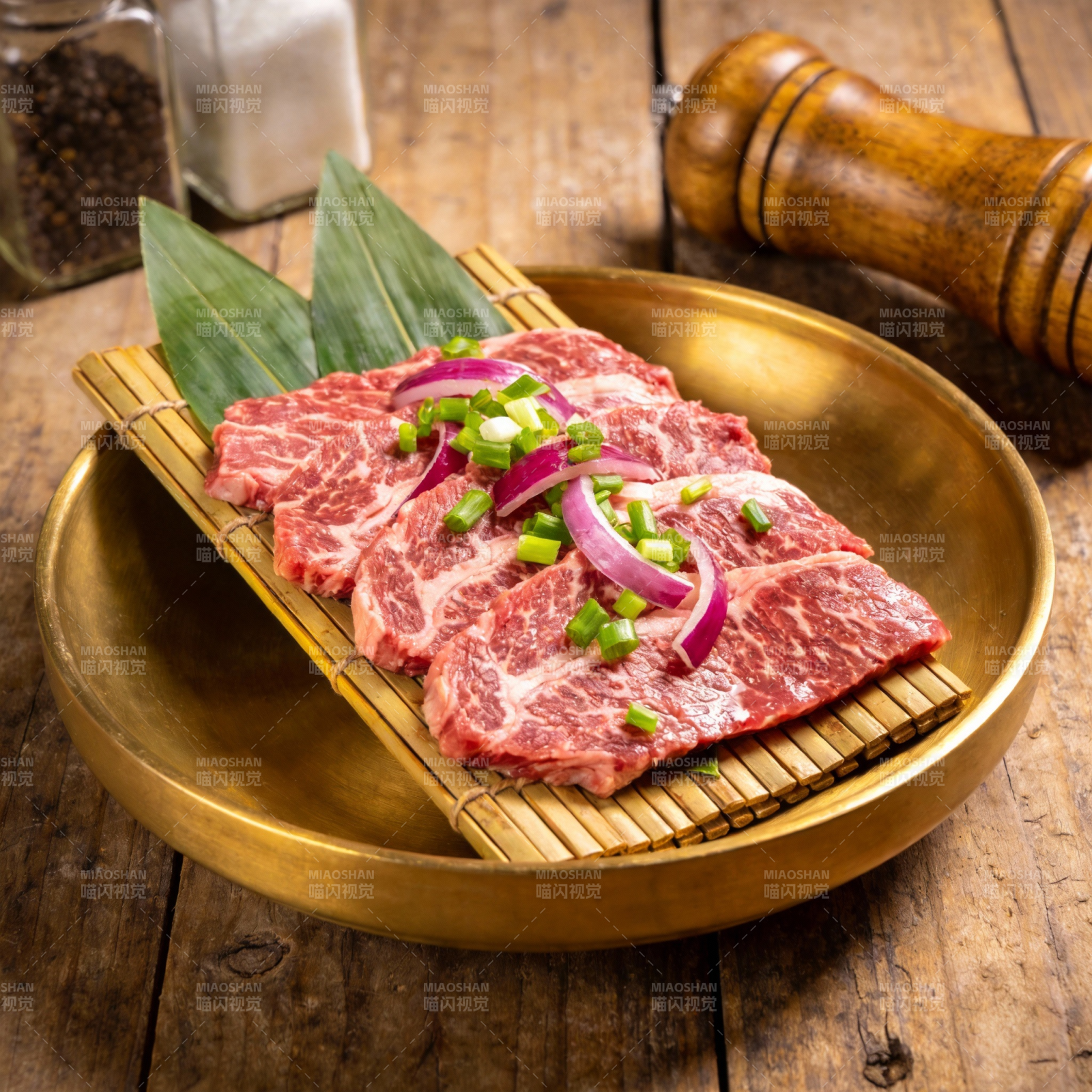 鲜嫩牛肉片图片