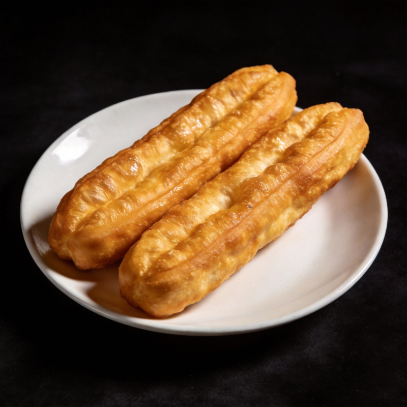 金黄酥脆油条图片