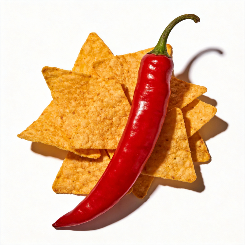 辣椒与玉米片图片
