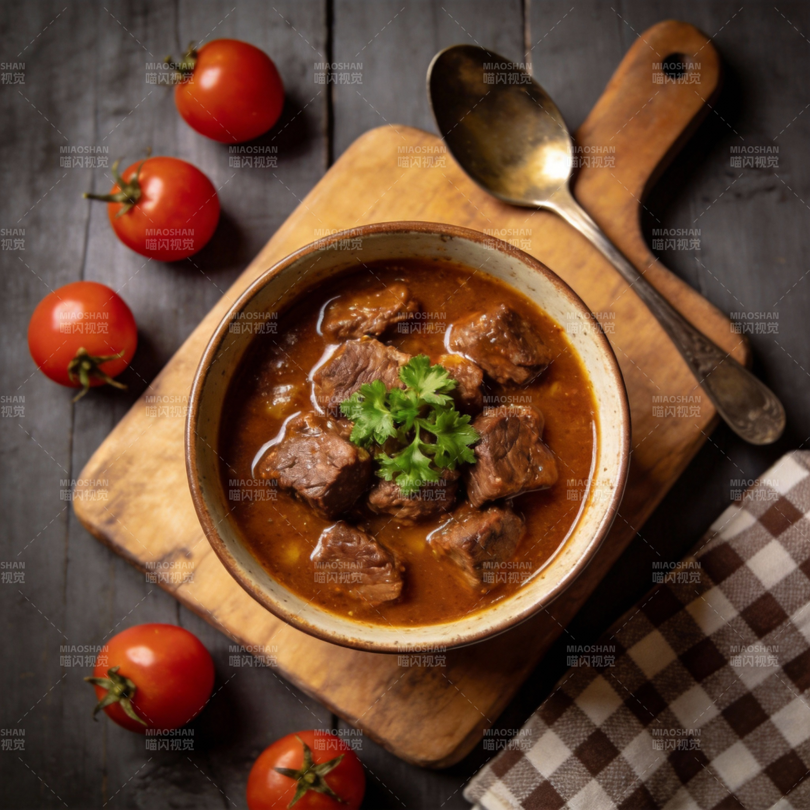 番茄牛肉汤图片