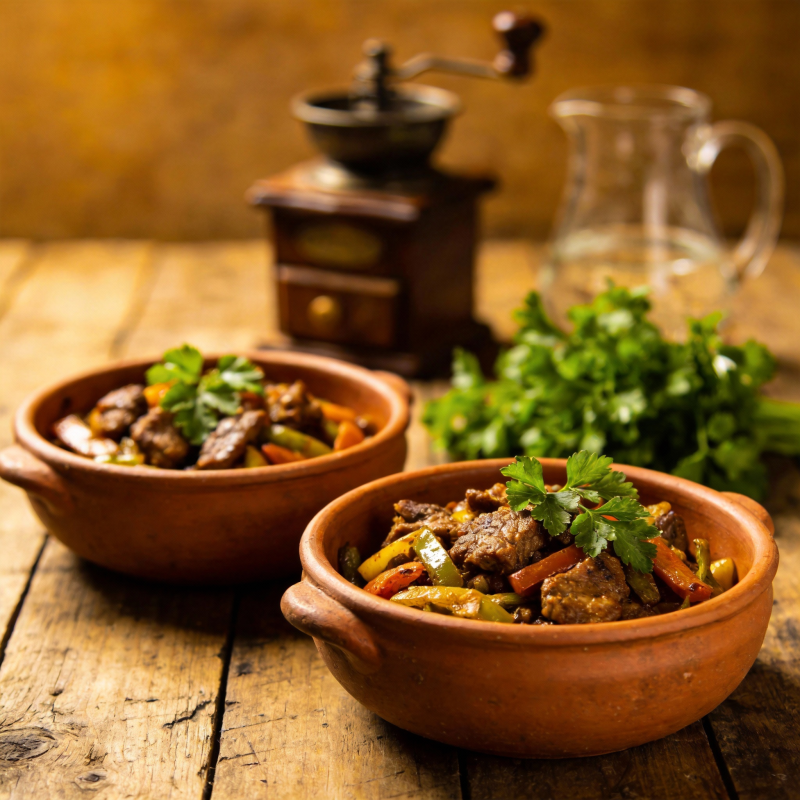 美味炖菜 香气四溢图片