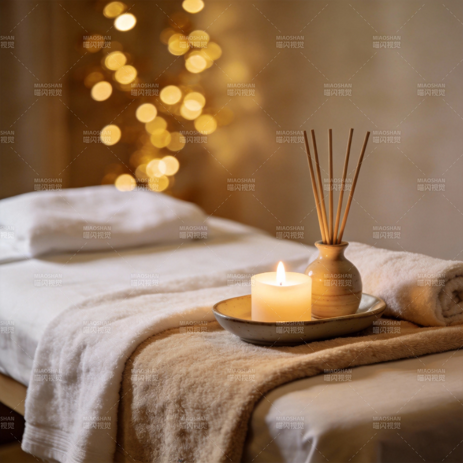 温馨SPA静谧时光图片