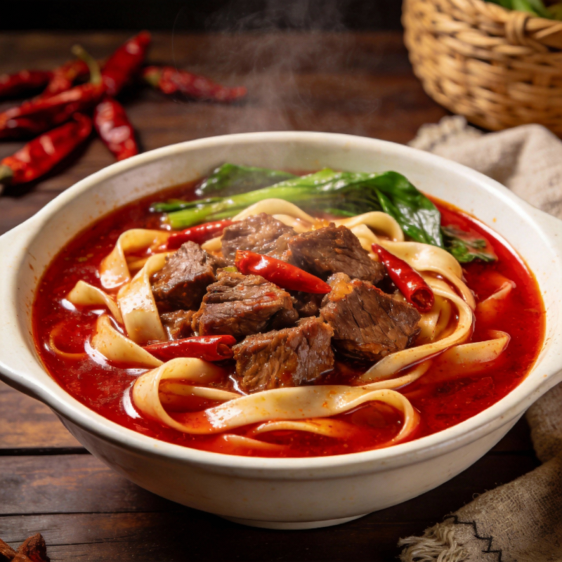 辣牛肉面图片