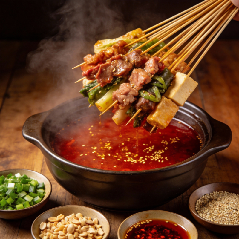 麻辣串串香图片