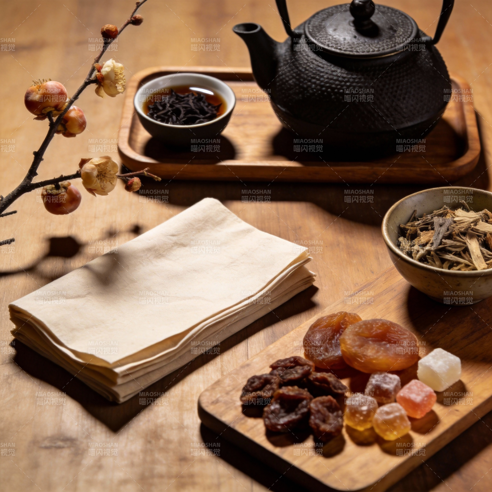 茶香果韵静时光图片