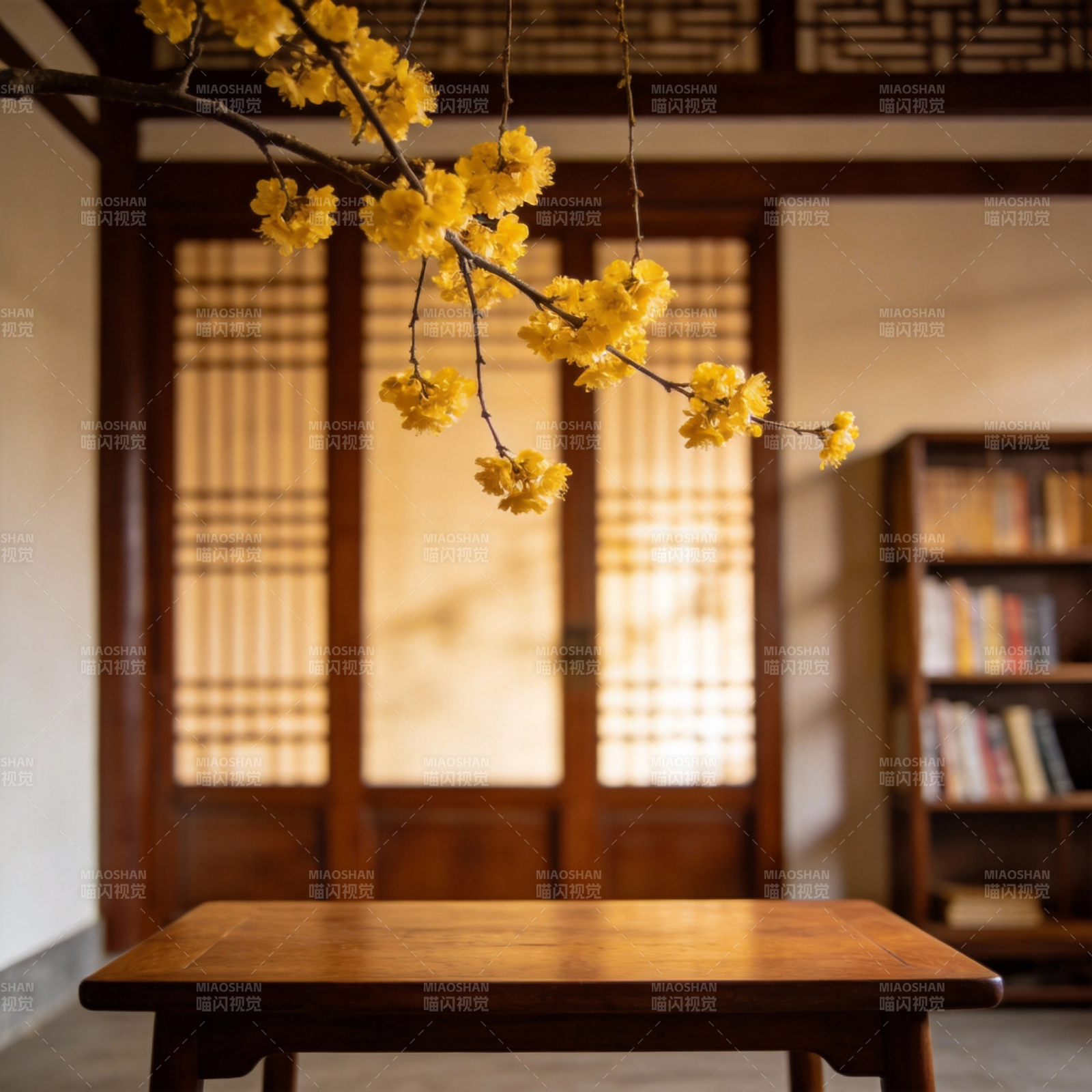 春枝映古韵图片