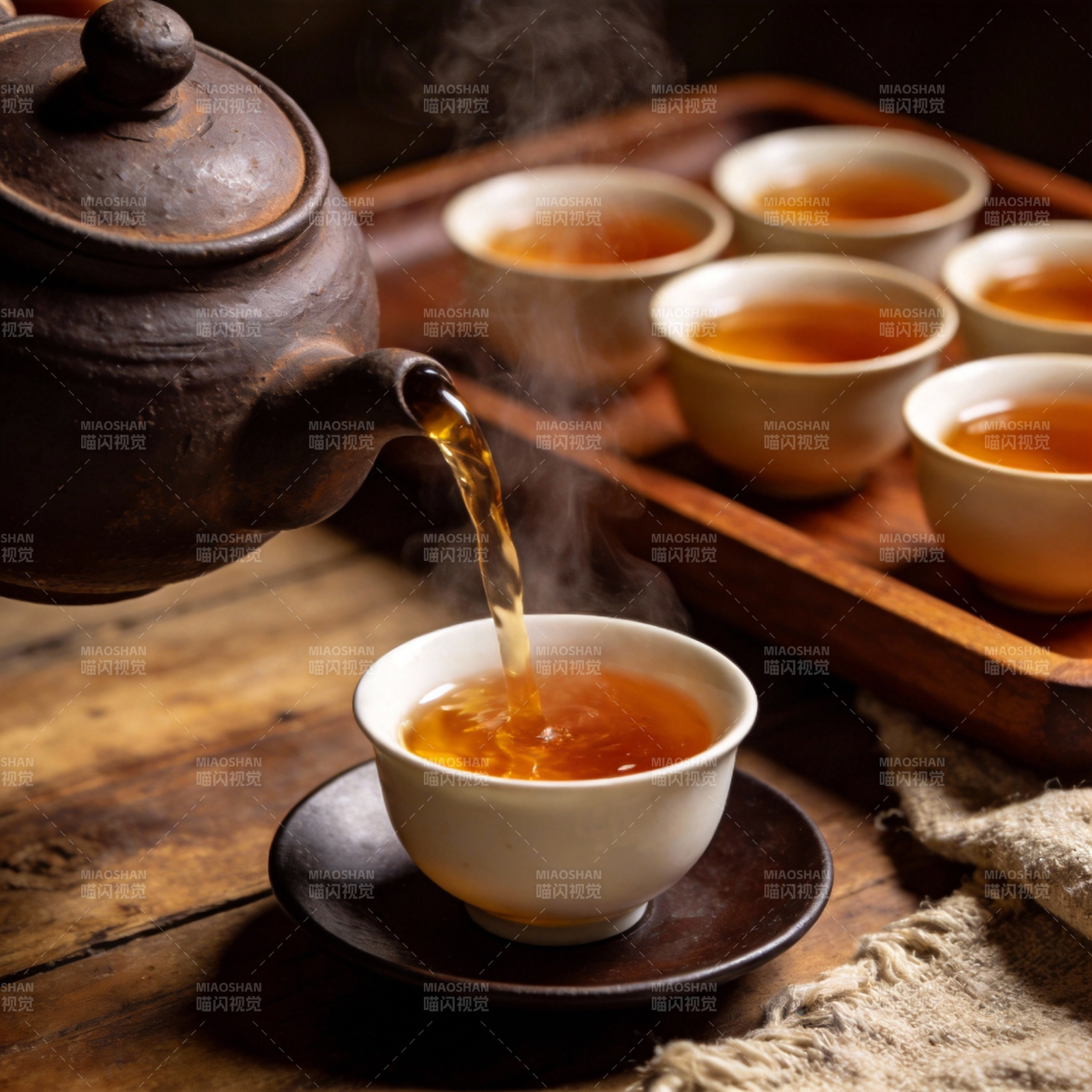 茶香四溢 暖意融融图片