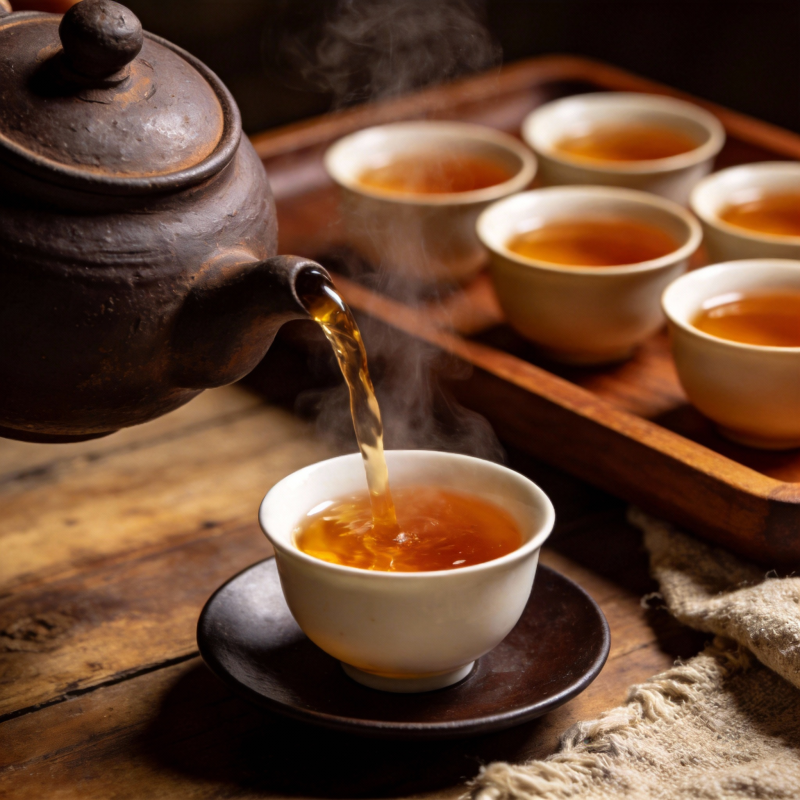 茶香四溢 暖意融融图片