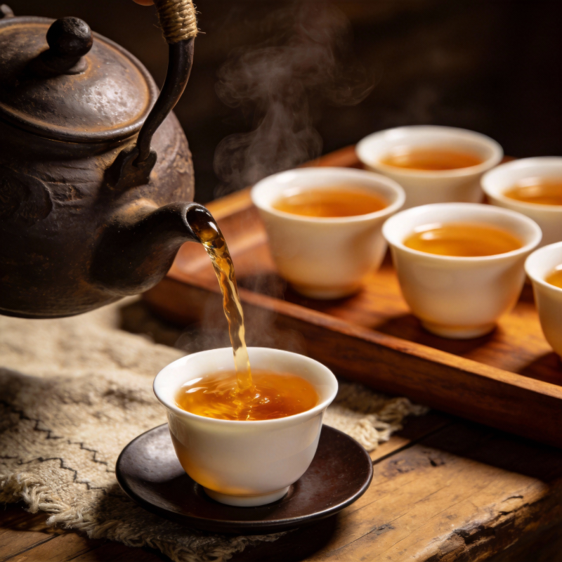 茶香四溢 暖意融融图片