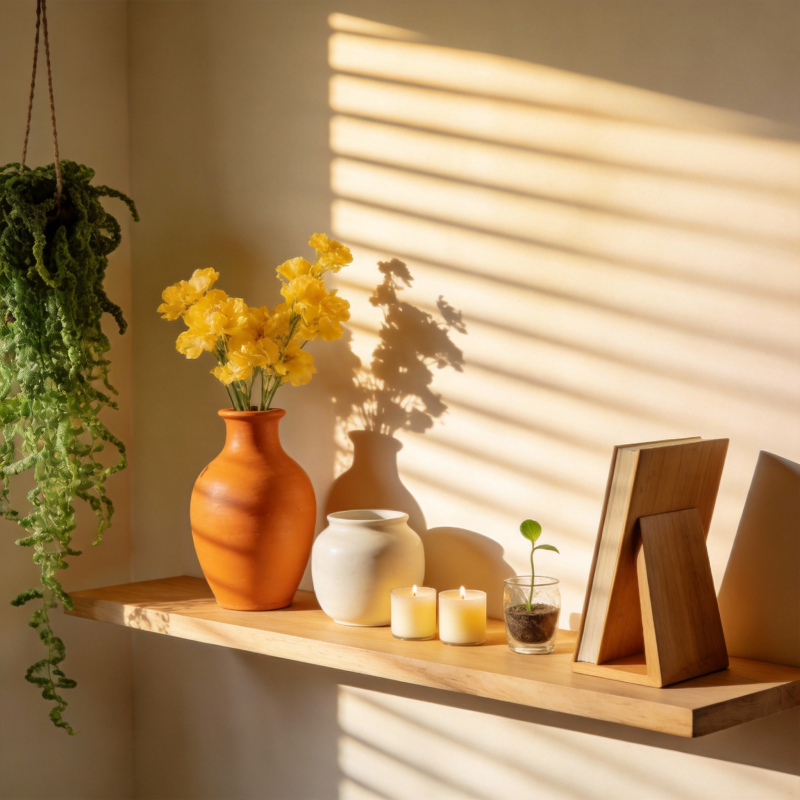 光影中的静谧角落图片