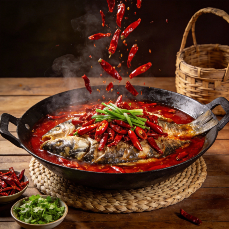 辣鱼飘香图片
