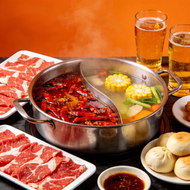 火锅盛宴 美味共享图片