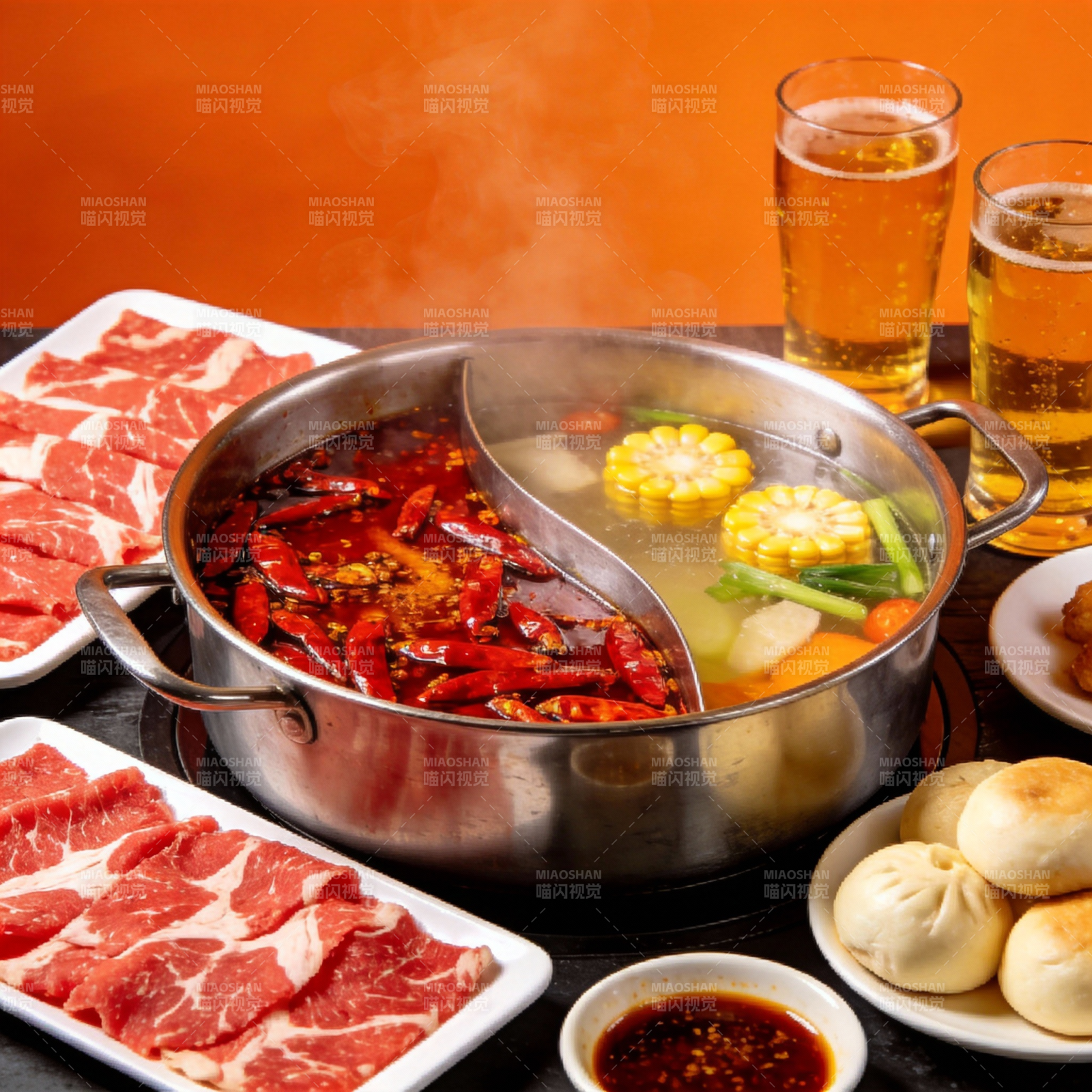 火锅盛宴 美味共享图片