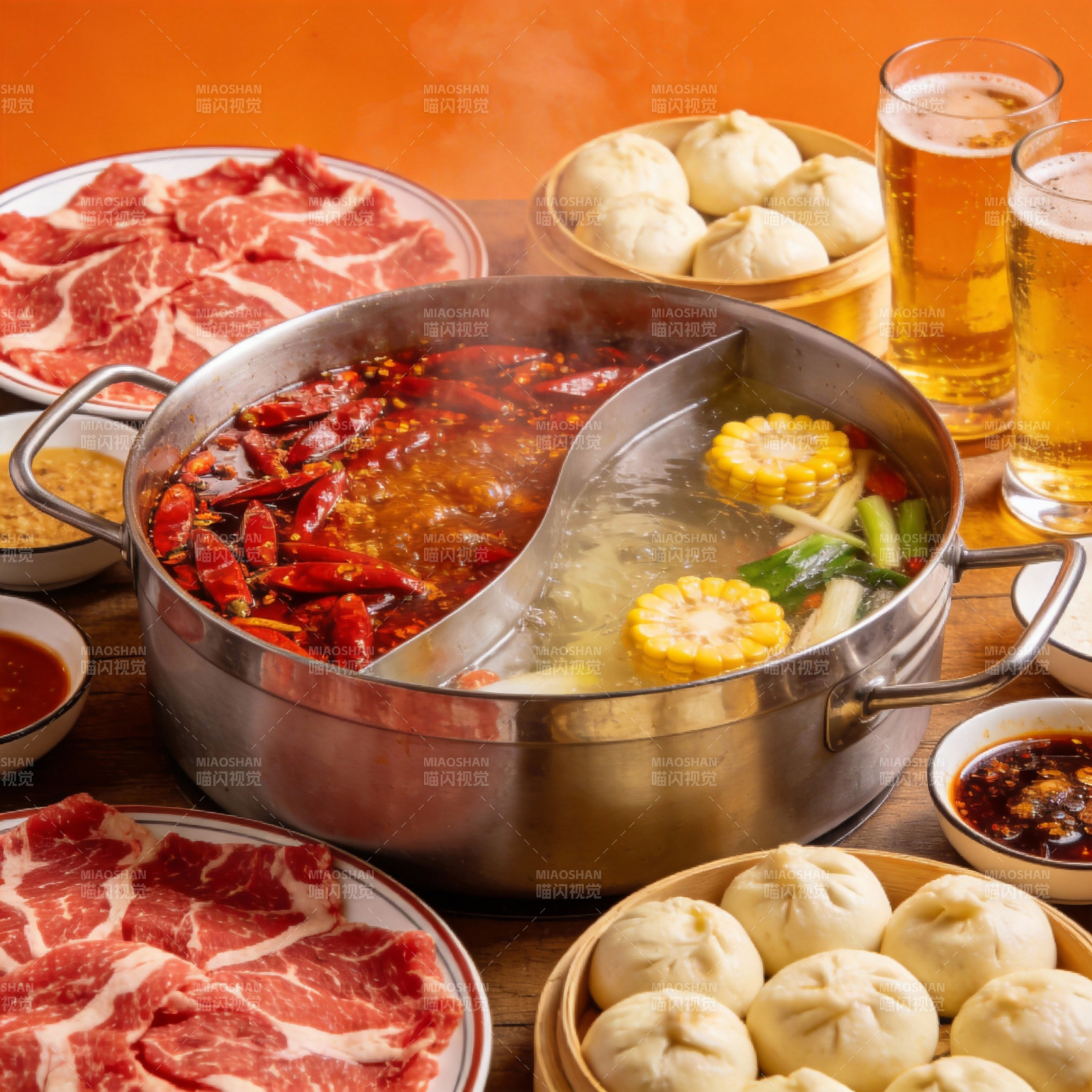 火锅盛宴 美味共享图片