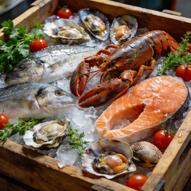 海鲜盛宴图片