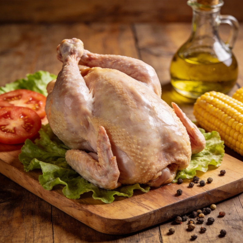 整鸡待烹 鲜美可期图片