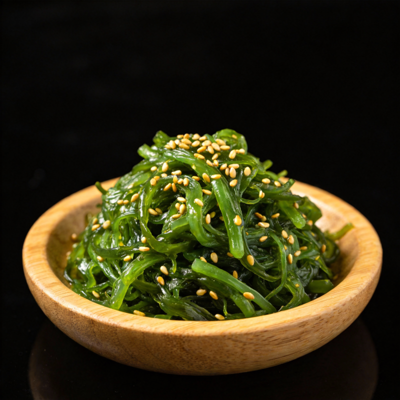 海藻沙拉配芝麻图片