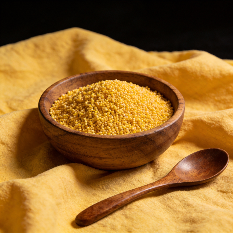 小米盛碗中图片