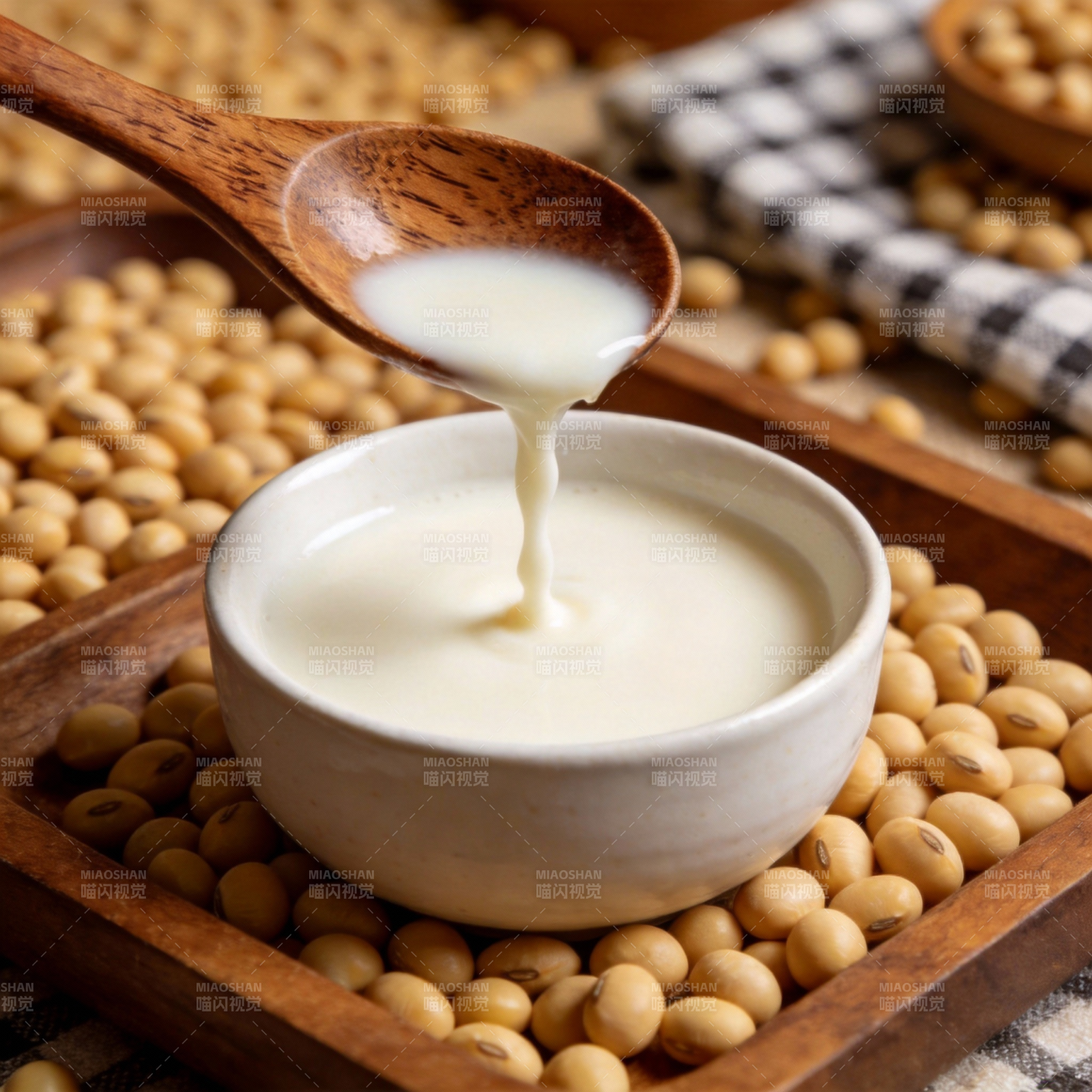 豆浆与黄豆图片