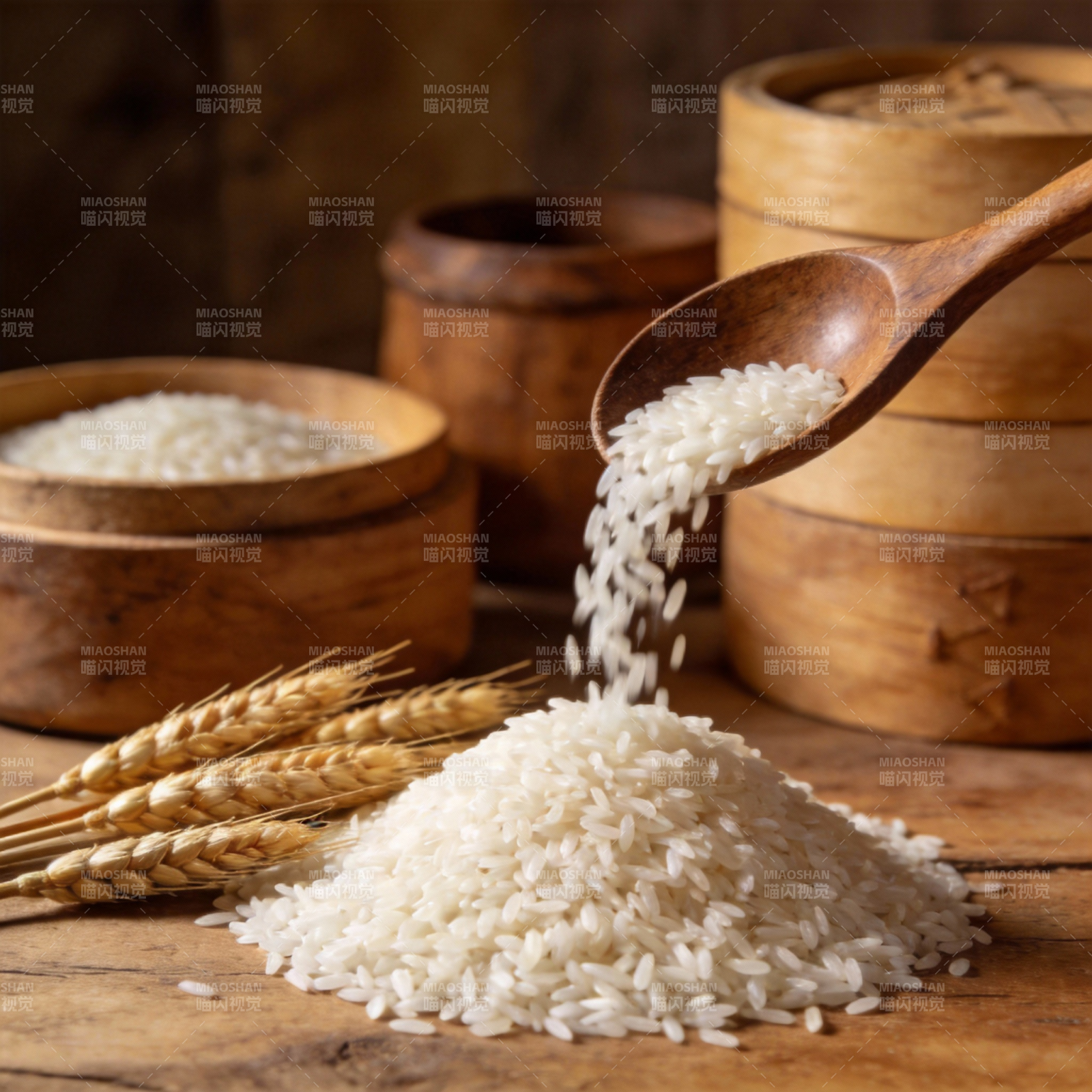 稻香四溢 粒粒晶莹图片