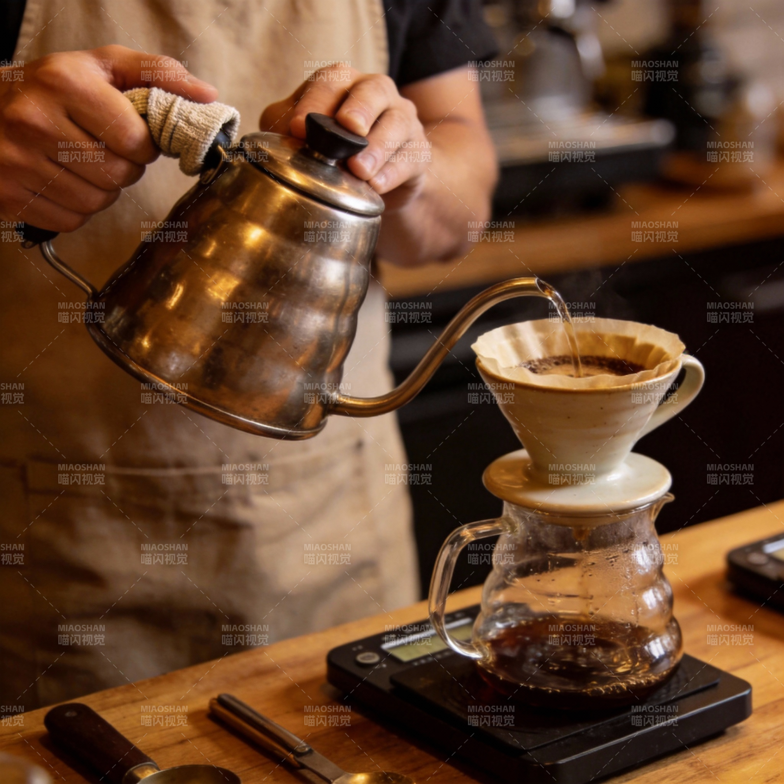 手冲咖啡艺术图片