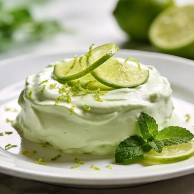 青柠慕斯蛋糕图片