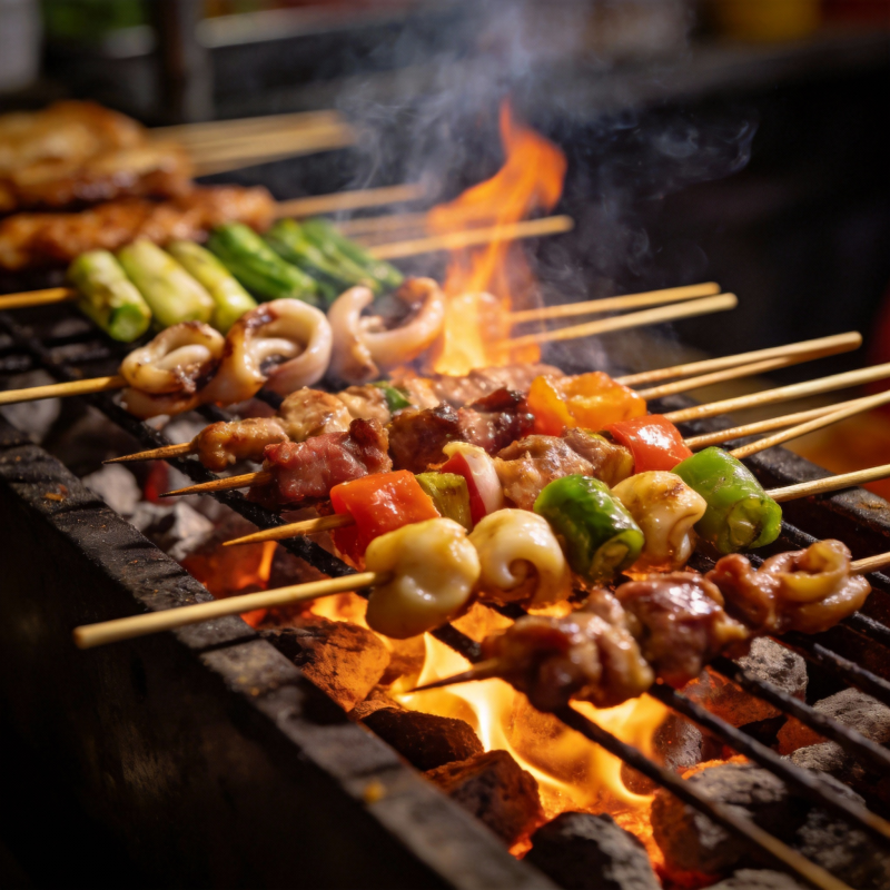 烧烤盛宴图片