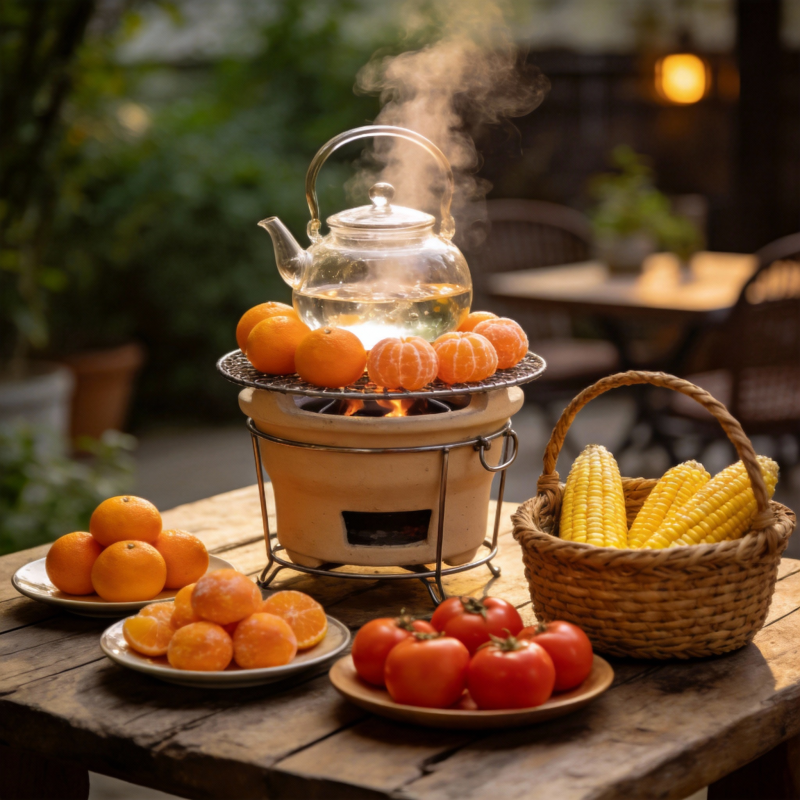 秋日茶点时光图片