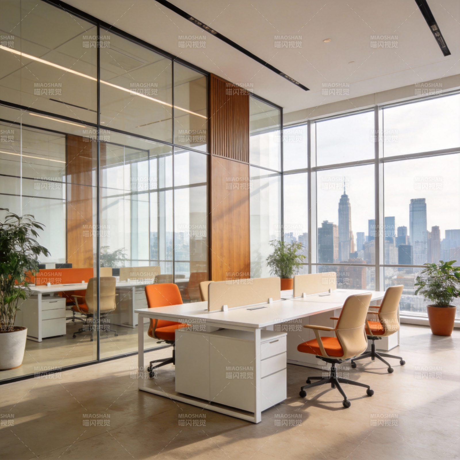 现代办公空间图片