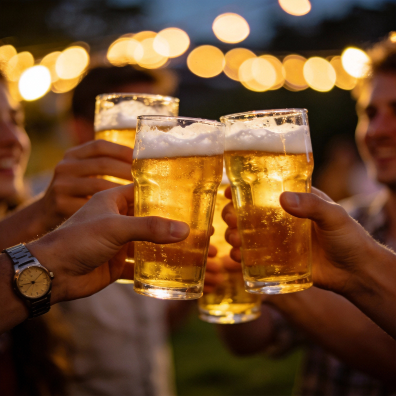 举杯共饮 欢聚时刻图片