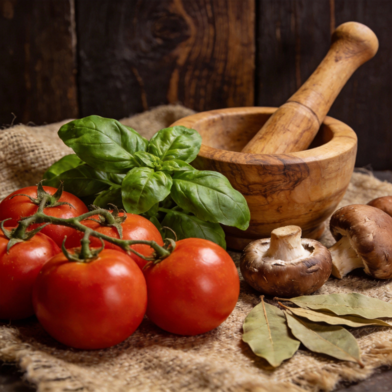 新鲜食材静物图片