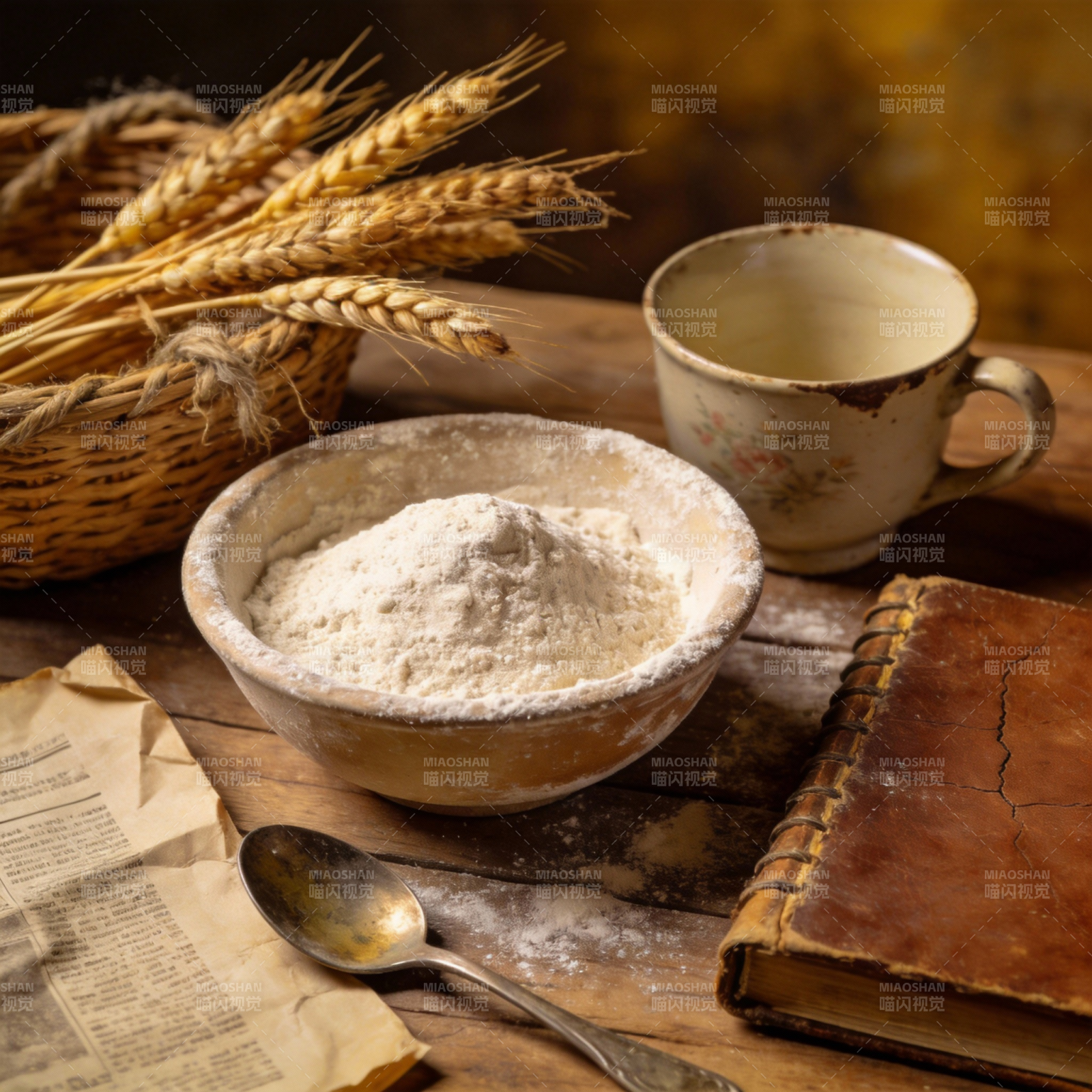 古朴厨房的烘焙时光图片