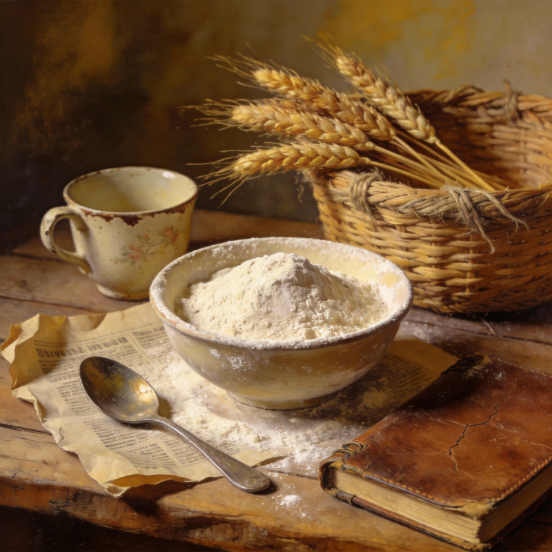 麦香岁月静好图片