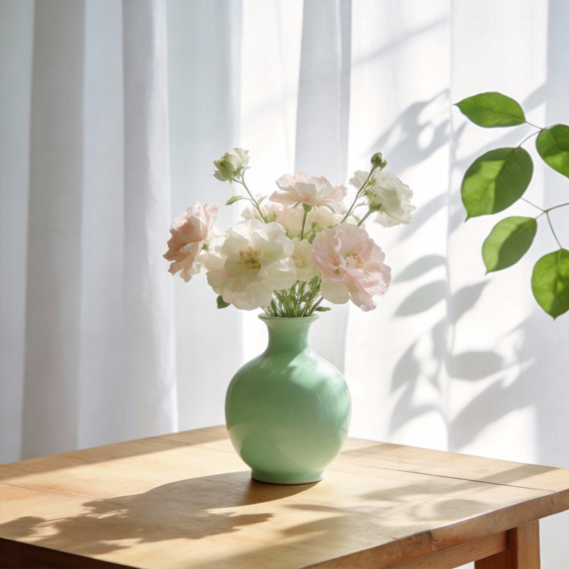 花影轻舞 静谧时光图片