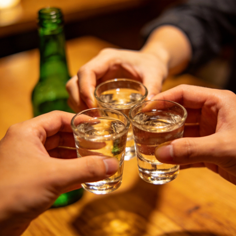 举杯共饮 情谊满满图片