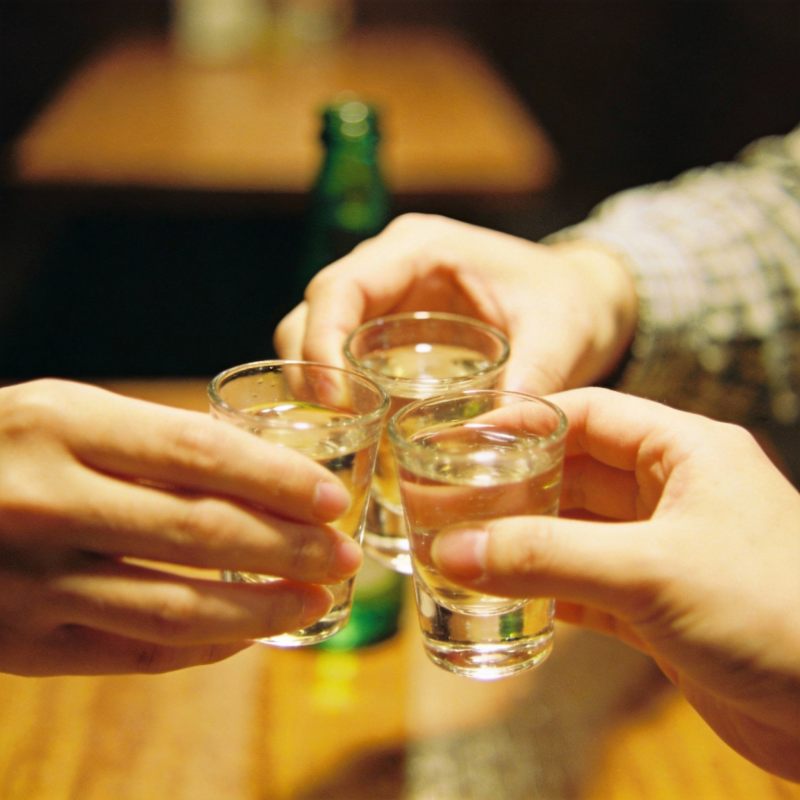 举杯共饮 情谊满满图片