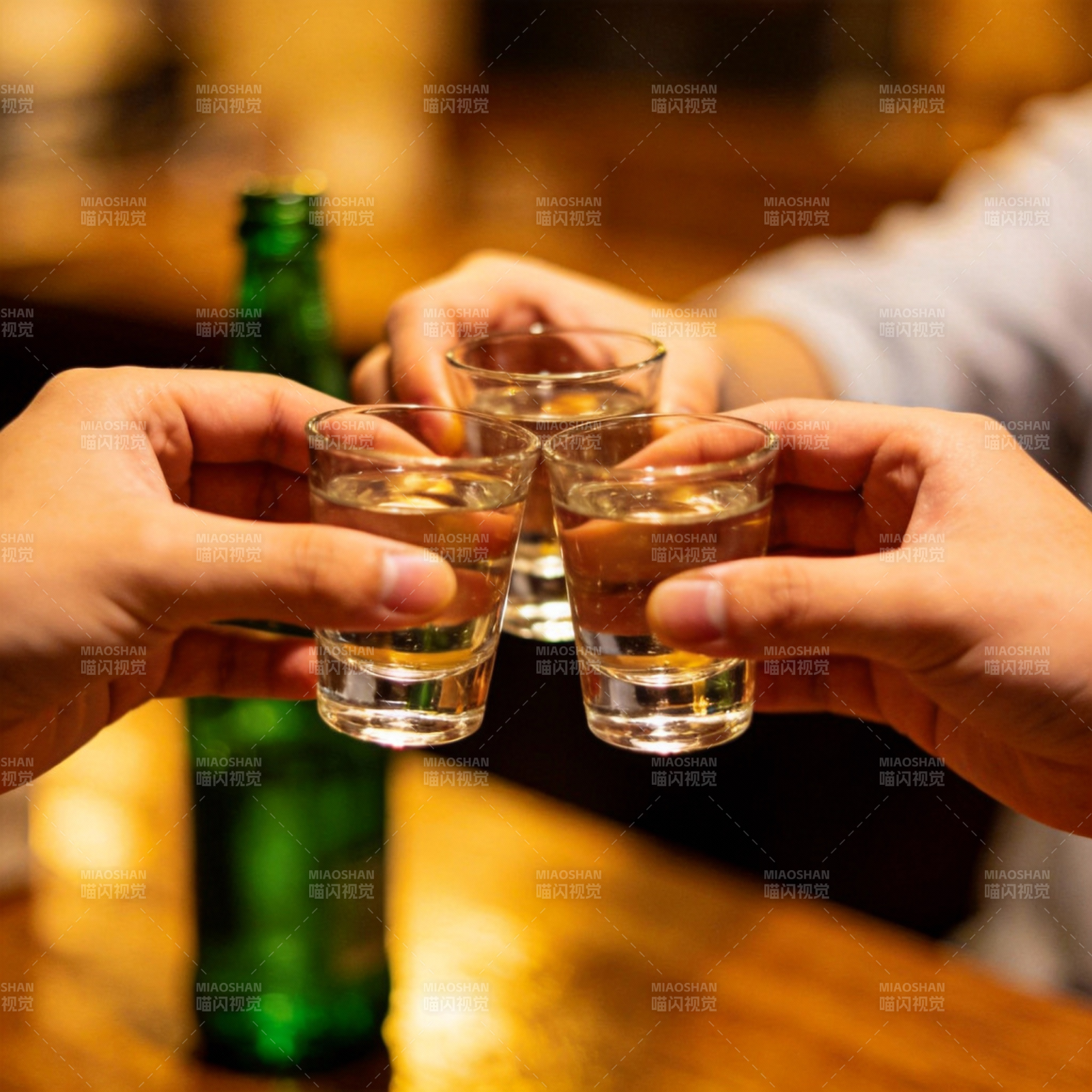 举杯共饮 情谊满满图片