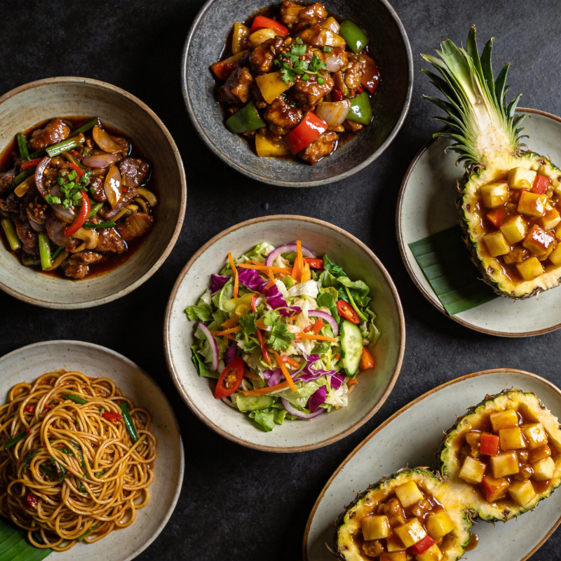 美味佳肴盛宴图片