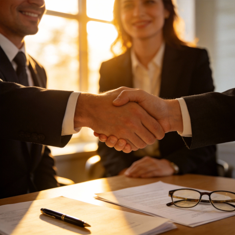 握手合作 共谋发展图片