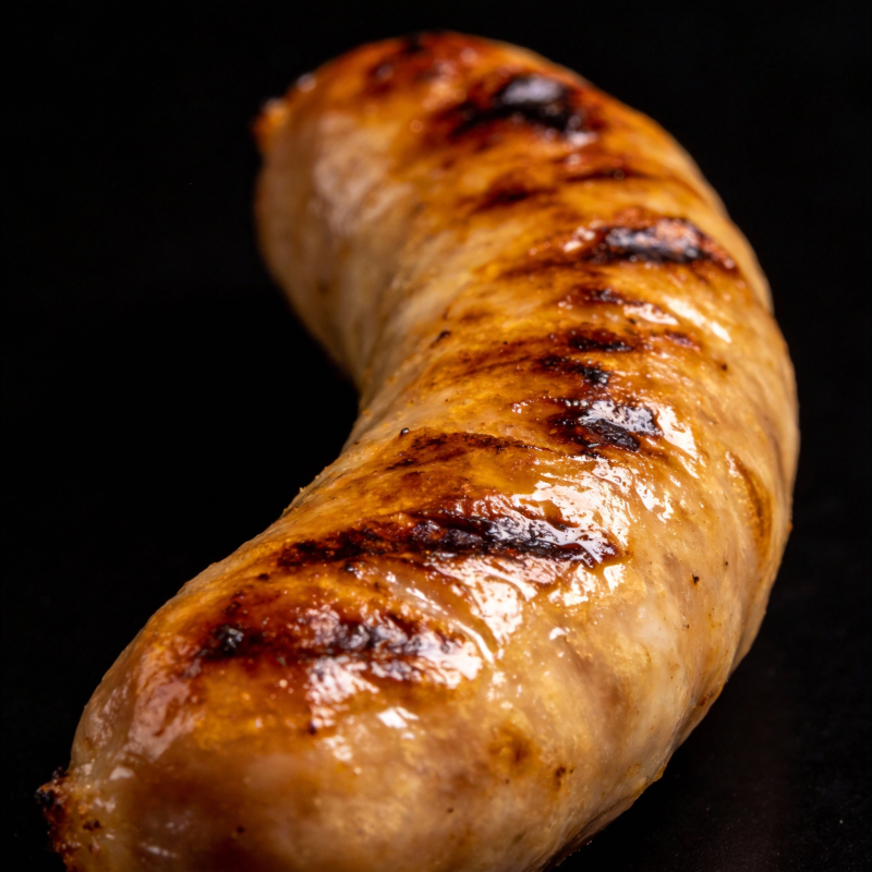 烤香肠 金黄诱人图片