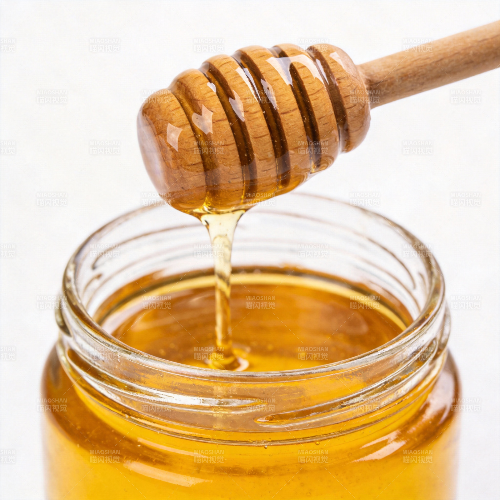 蜂蜜滴落瞬间图片