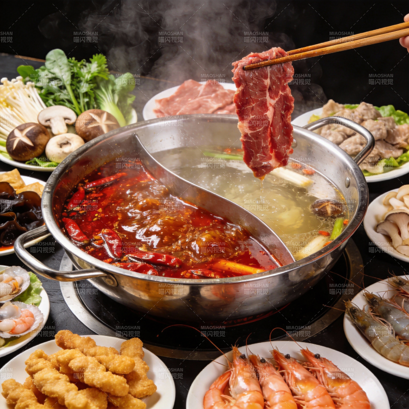 火锅盛宴 美味纷呈图片