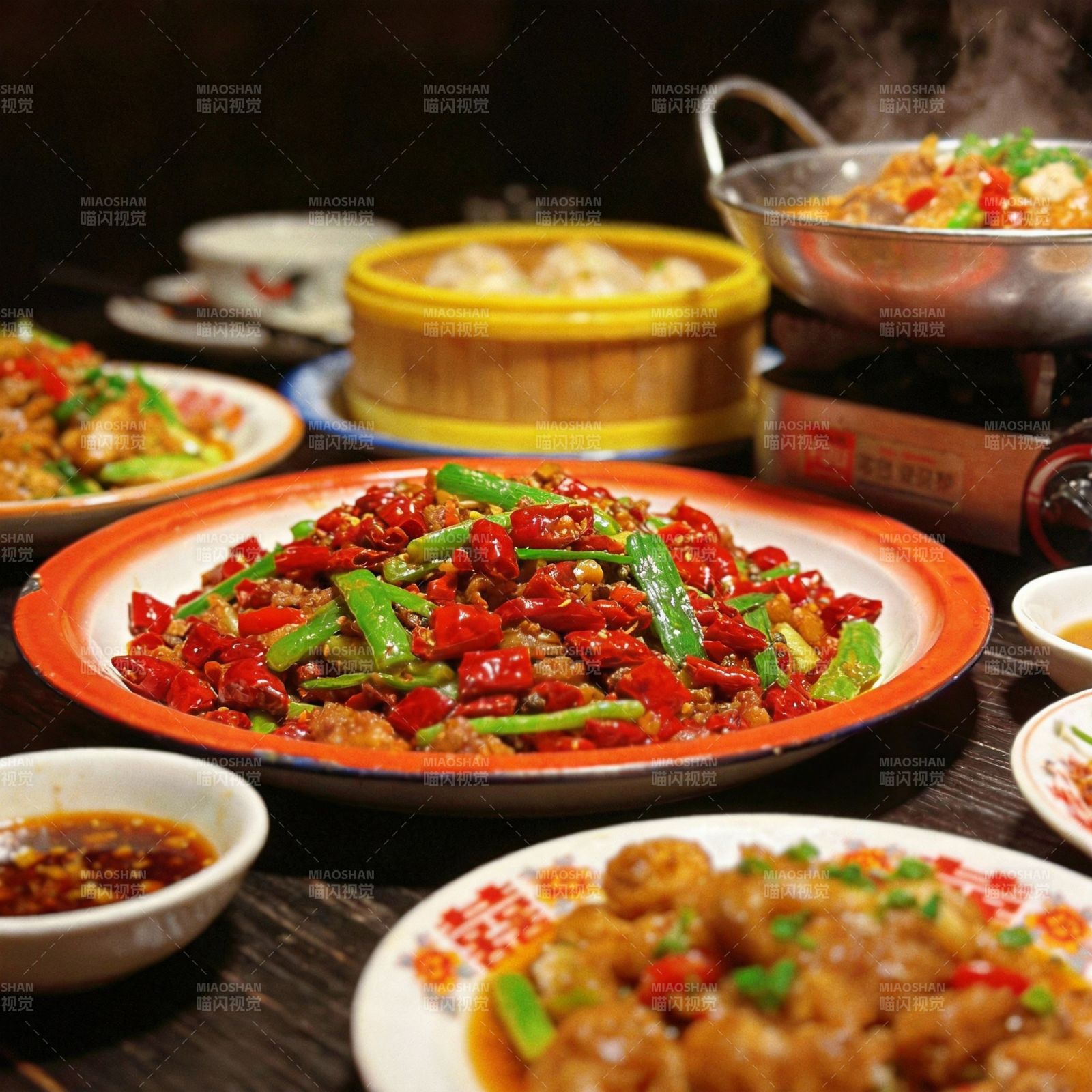 麻辣鲜香美食宴图片