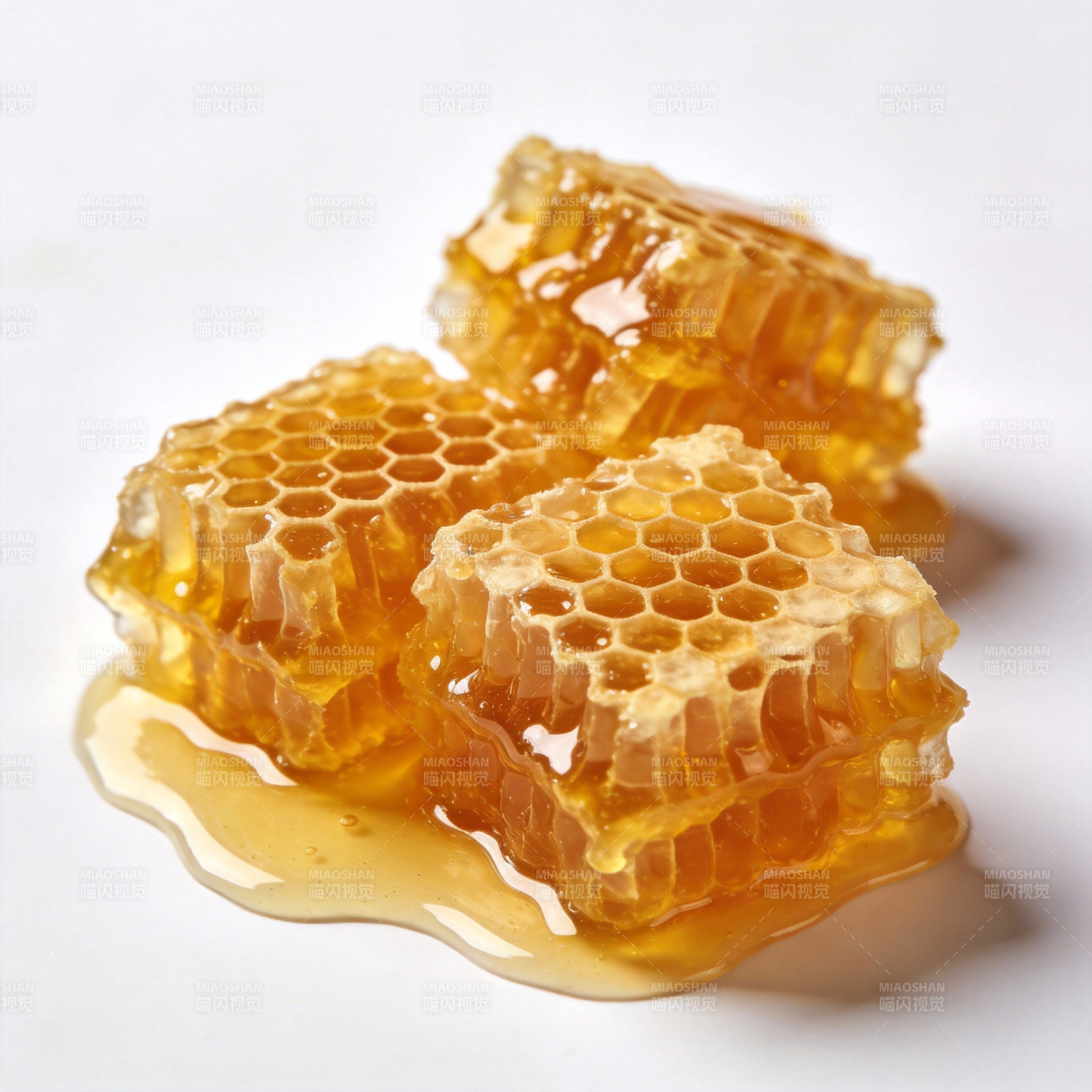 蜂巢蜜滴图片