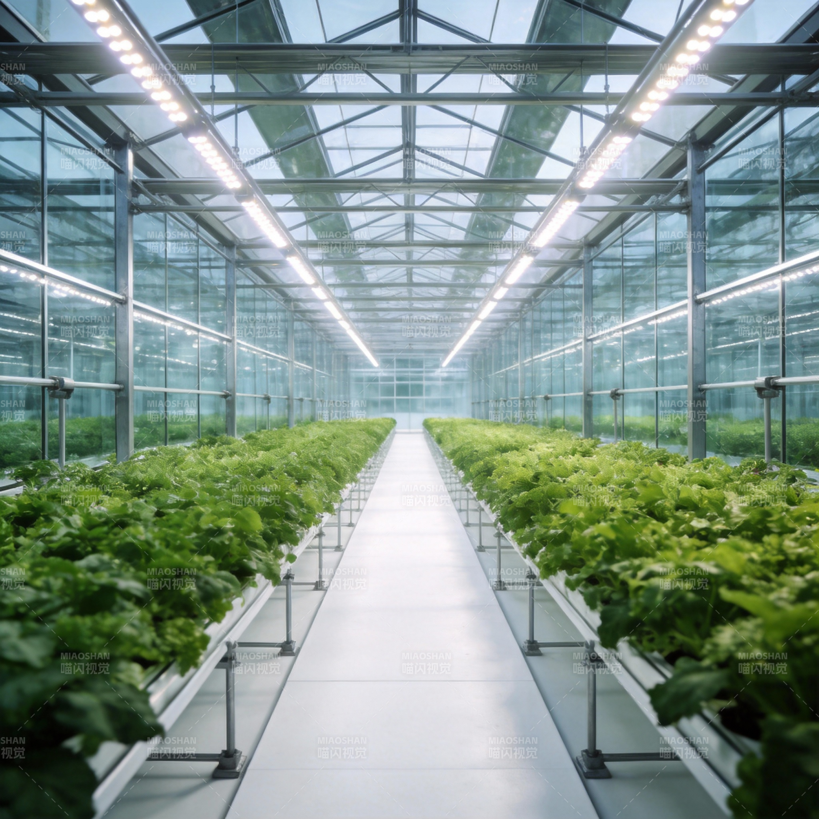 智能温室种植园图片