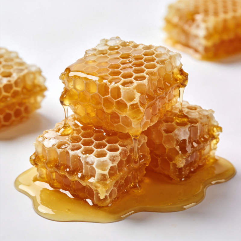 蜂巢蜜滴落图片