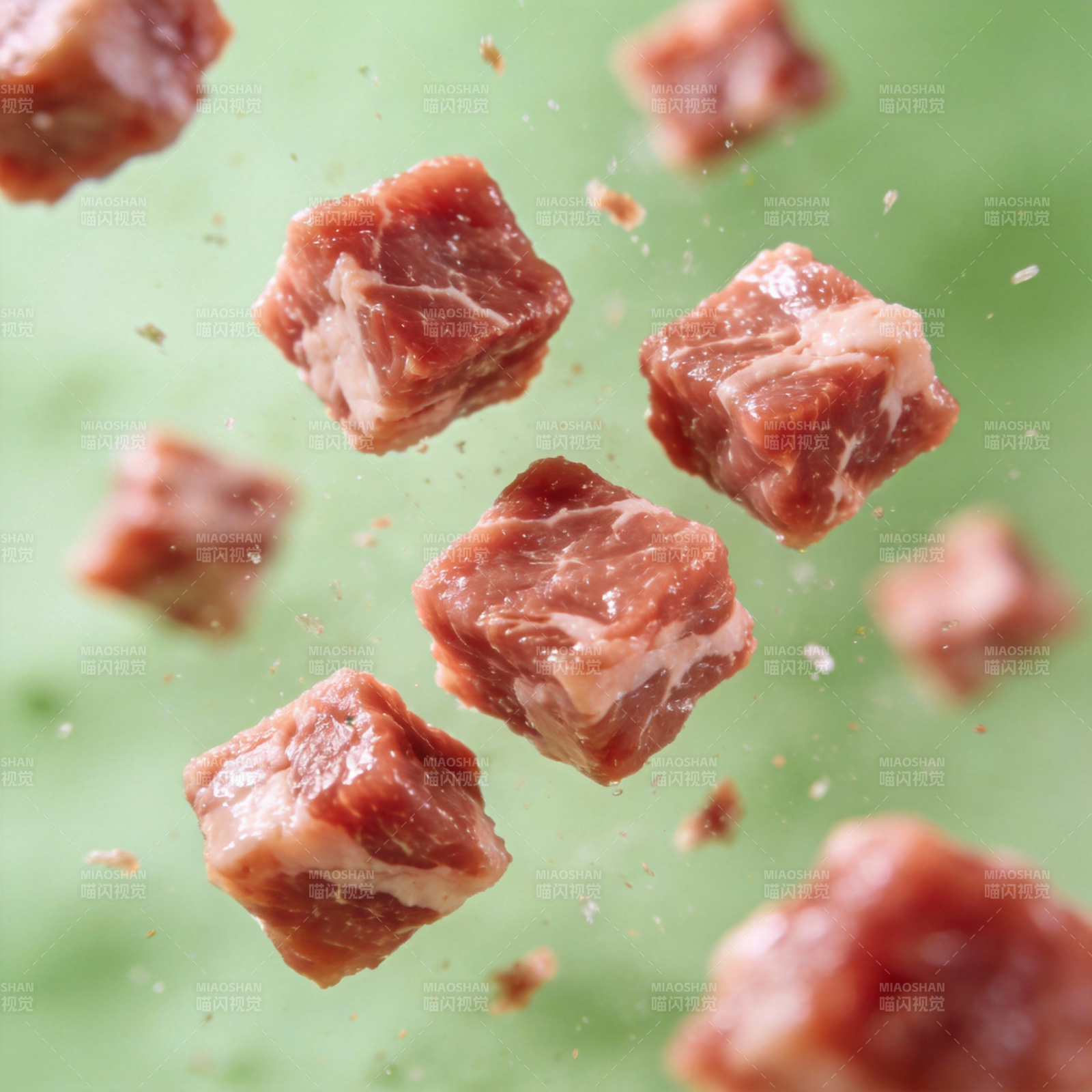 牛肉粒飞舞图片